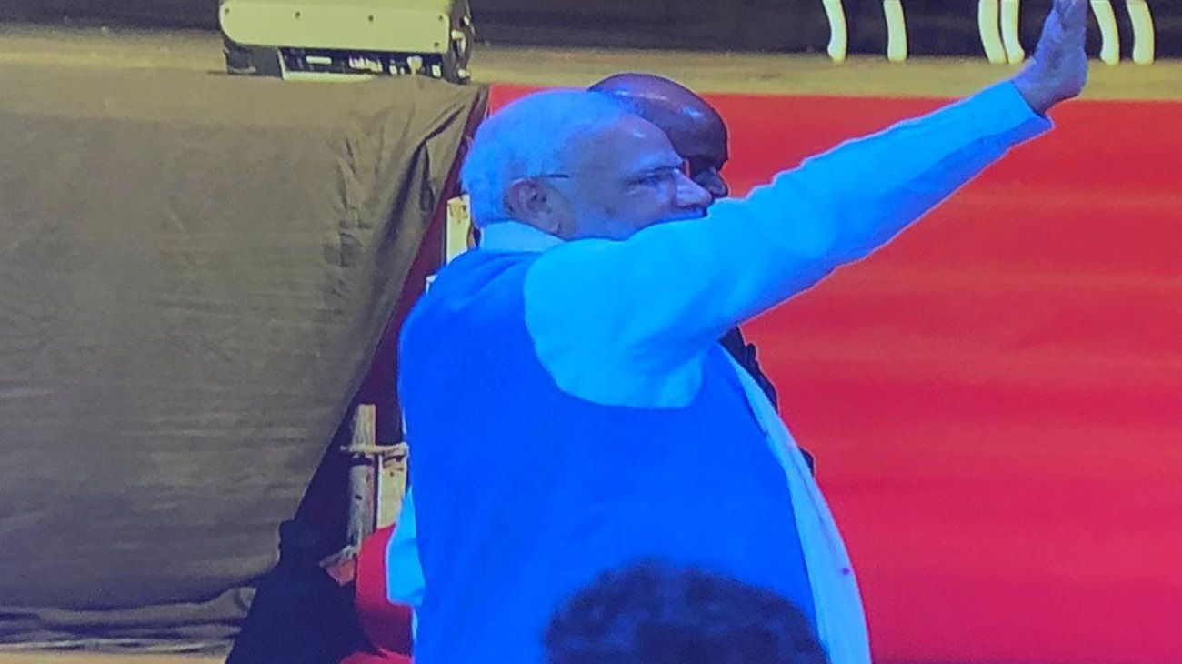 G20 zen: el Primer Ministro de India dio una clase de yoga en La Rural