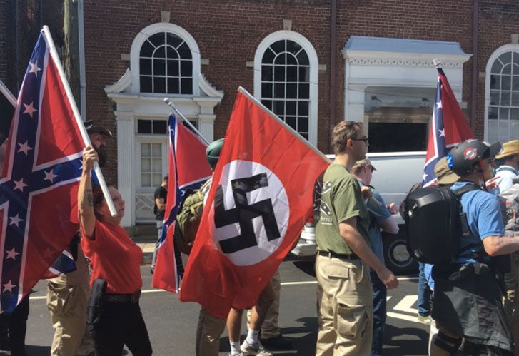Ola nazi en Estados Unidos