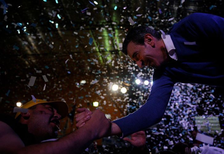 Florencio Randazzo cerró la campaña con palos a Cristina y a Macri