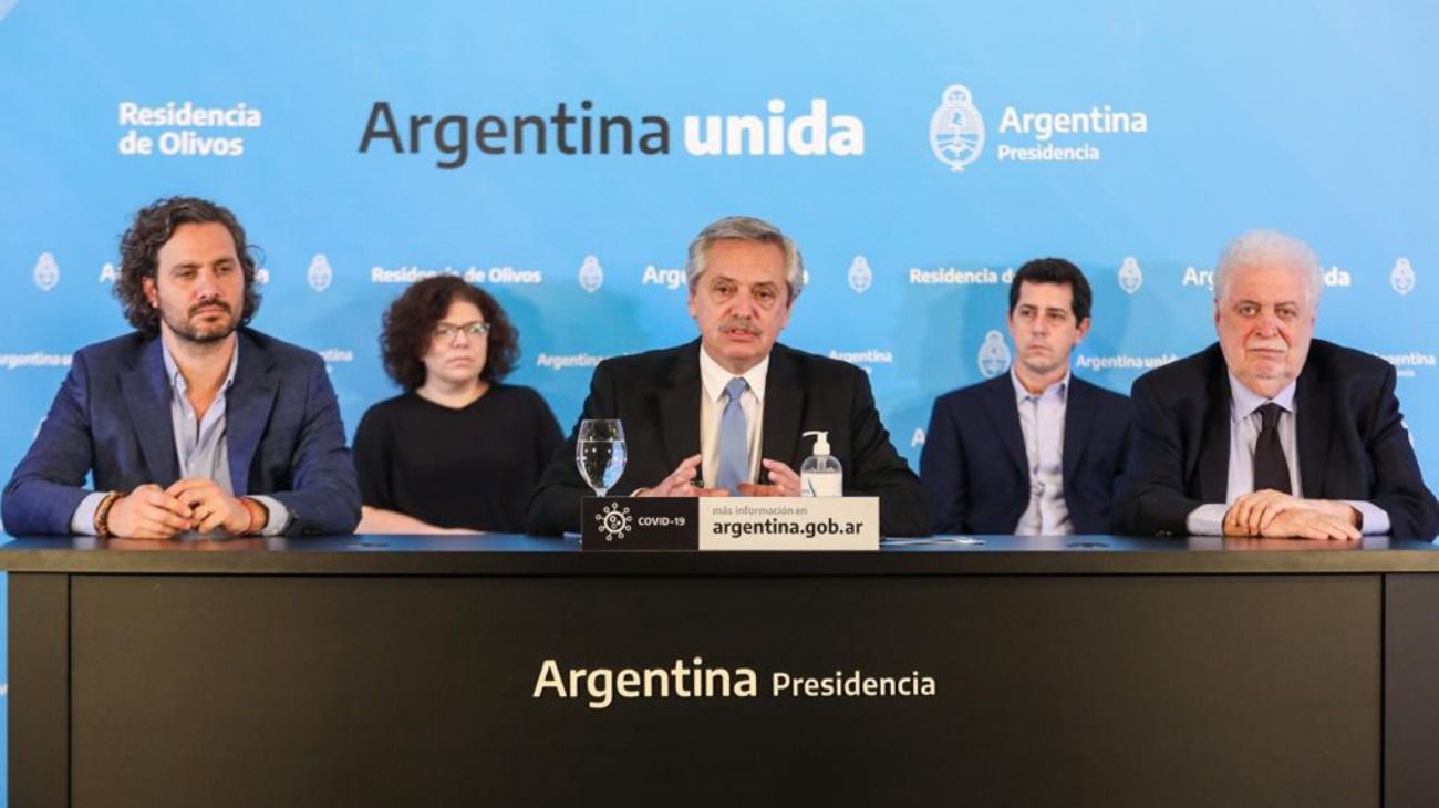 Alberto Fernández: "Vamos a permitir que la mitad de la población se movilice"