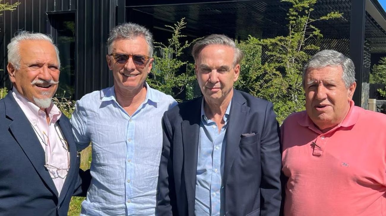 Macri completó su álbum familiar del PRO