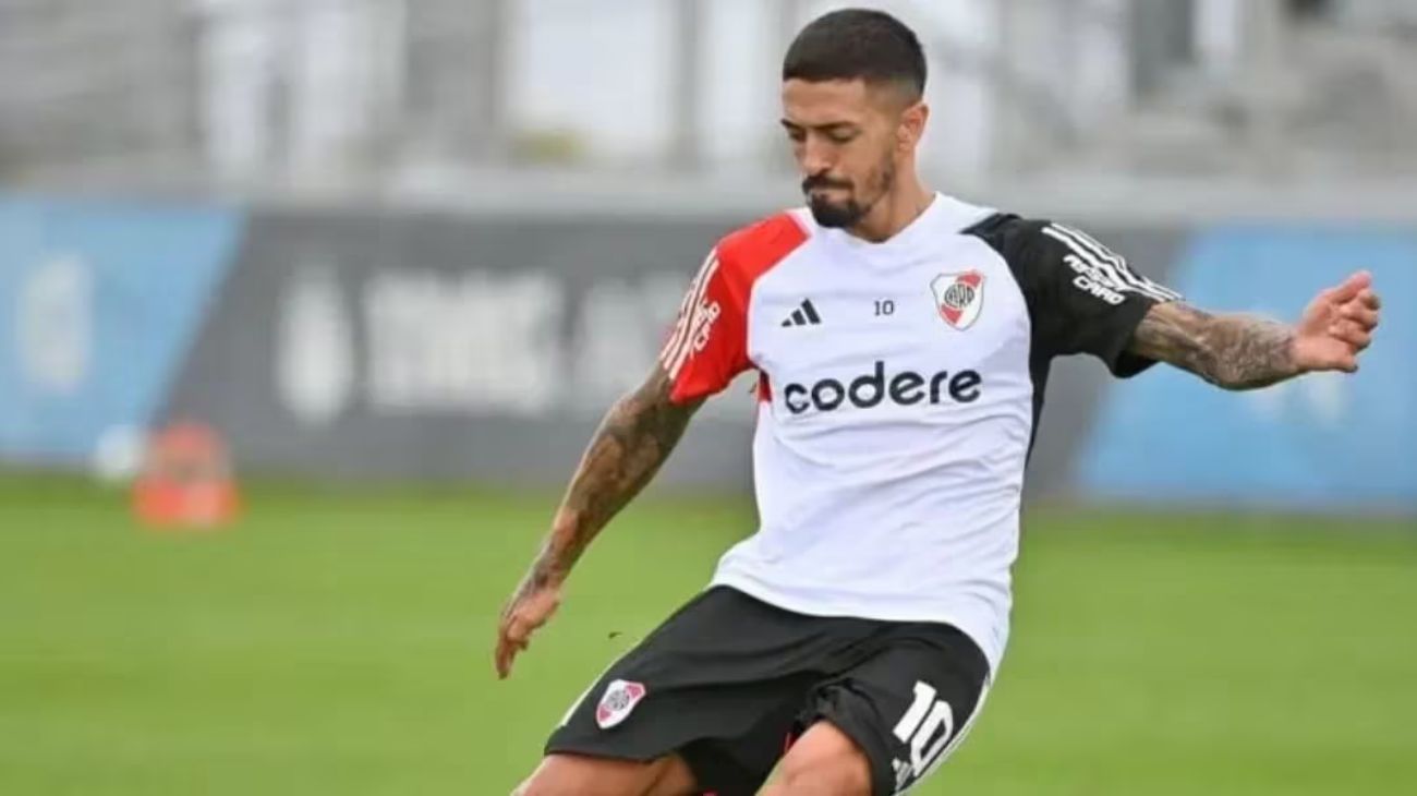River: Se confirmó el desgarro de Manu Lanzini