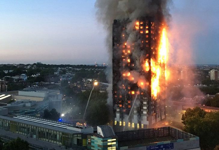 Al menos 12 muertos y decenas de heridos en el incendio de una torre en Londres