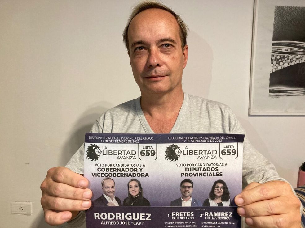 Afiliaciones "truchas": el titular de LLA en Chaco negó la acusación y culpó a la exvice del partido