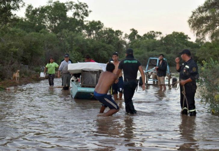 El río Pilcomayo alcanzó un nuevo récord histórico de caudal