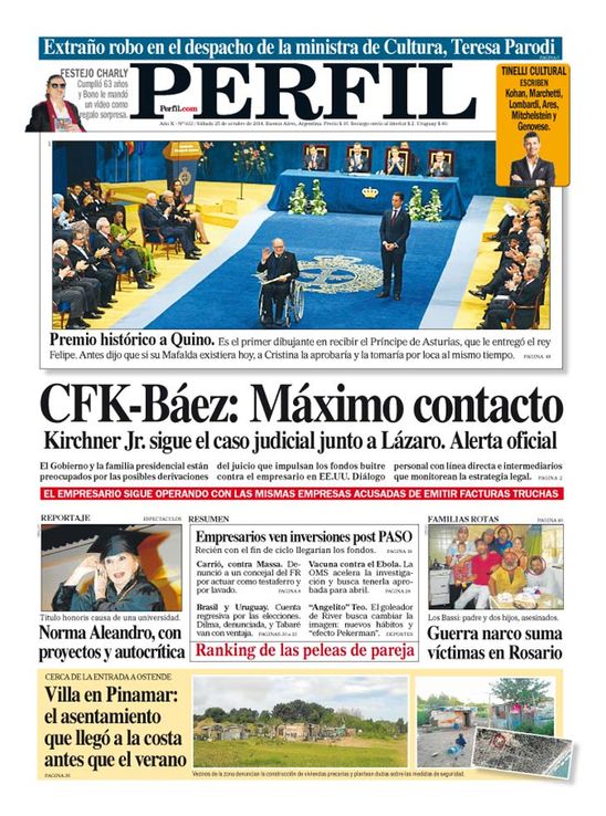 CFK-Báez: Máximo contacto