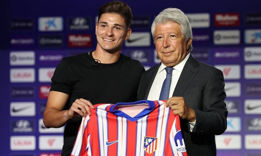 Julián Álvarez, el octavo pasajero