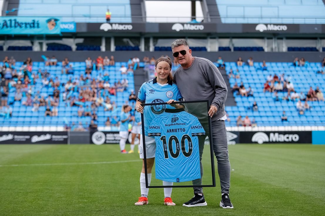 La Colo Arrieto, emblema de Belgrano: “Es mi segunda casa”