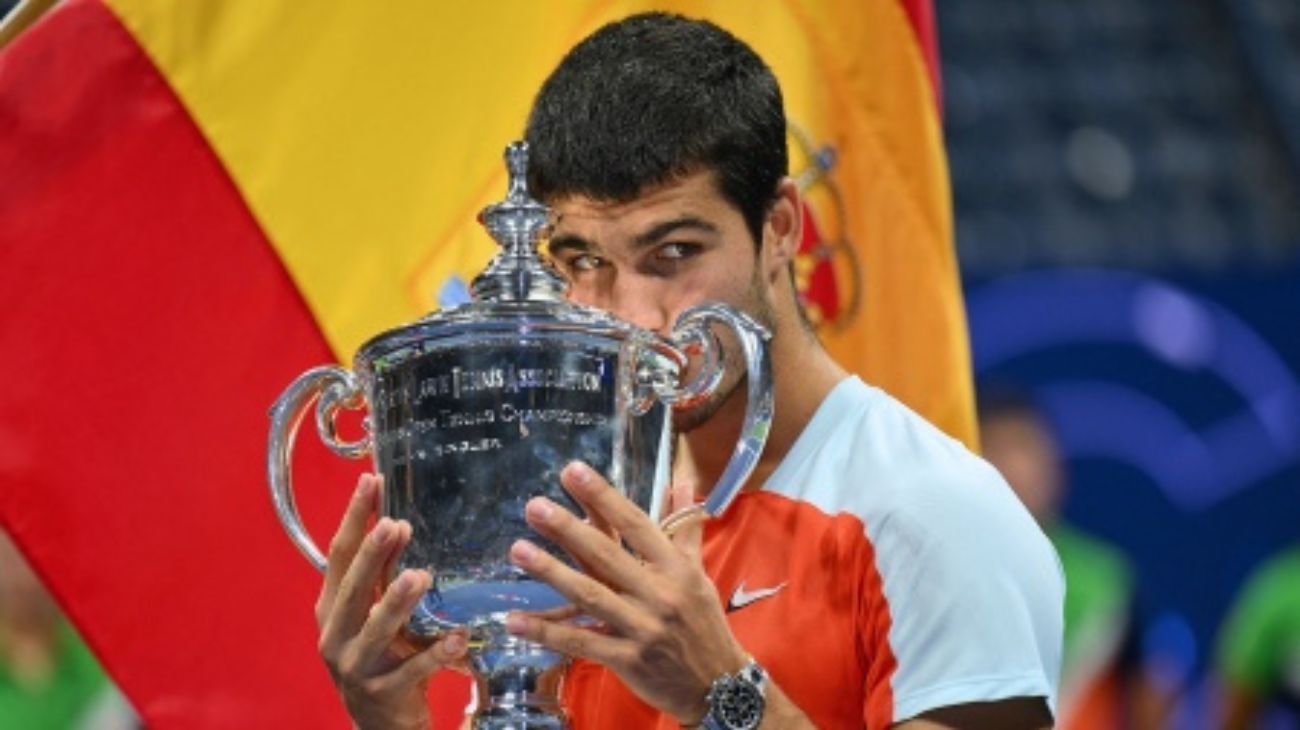 US Open: triunfaron Alcaraz y Medvédev