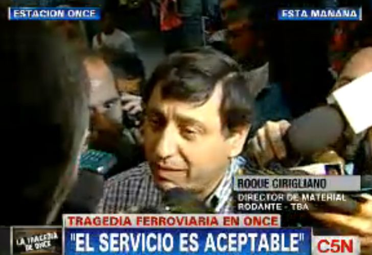 Habló Roque Cirigliano y dijo que el servicio de TBA es "aceptable"