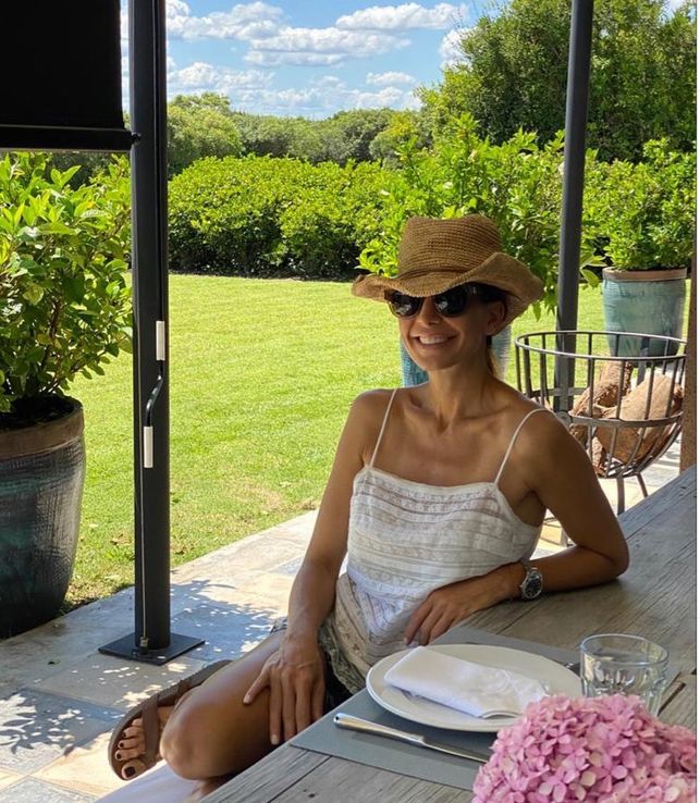 Juliana Awada posteó su mesa de Navidad en Acassuso pero la festeja en Patagonia