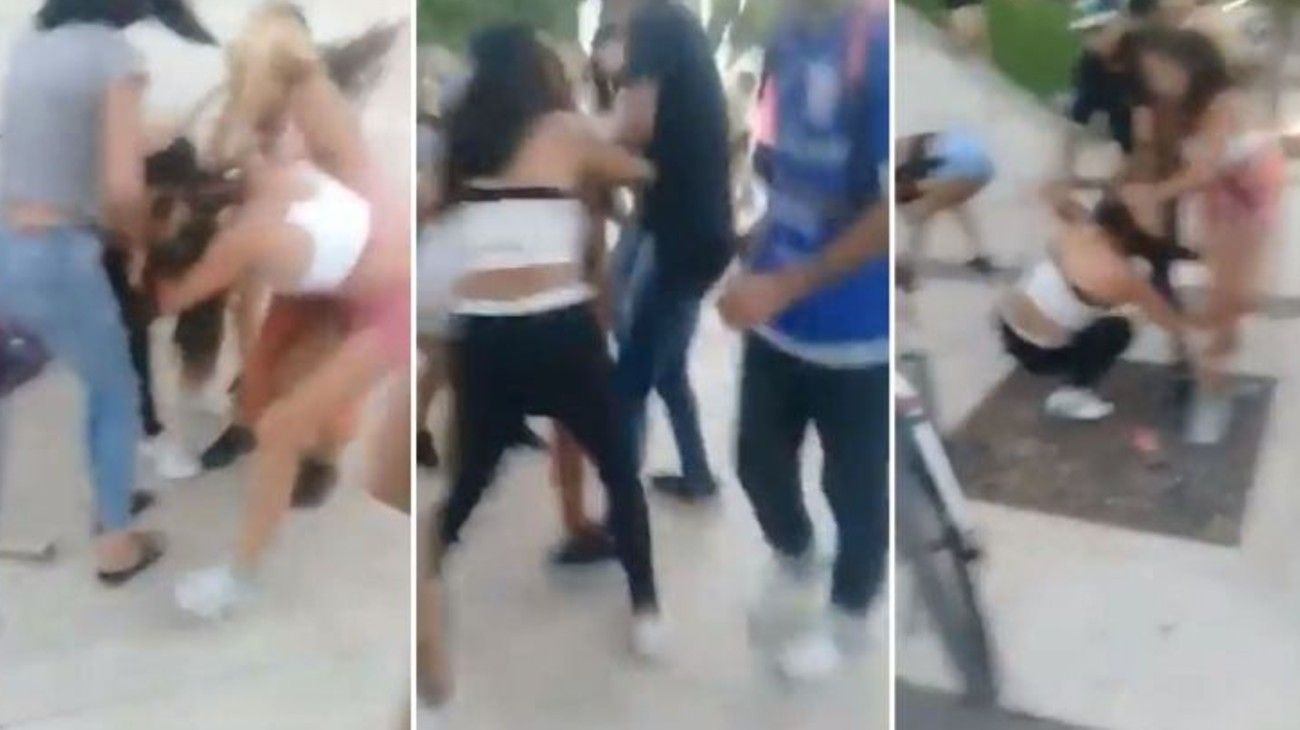 San Juan: arrestaron a dos madres por enfrentarse a las piñas tras una pelea entre sus hijas