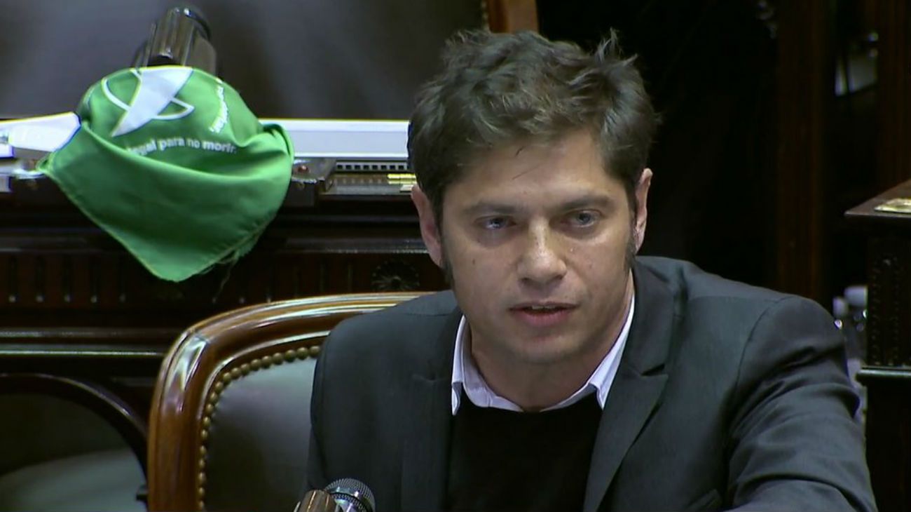 El reproche de Kicillof al Gobierno: "No alcanza con abrir el debate del aborto"