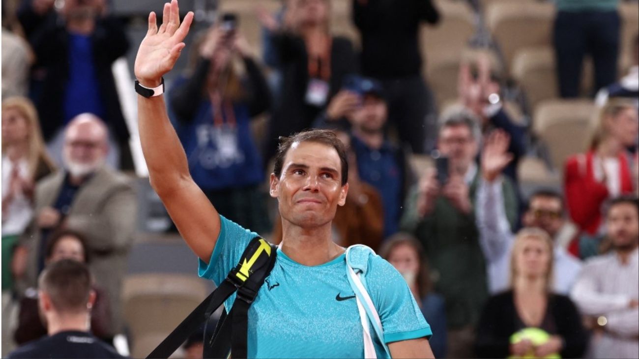 Rafael Nadal anunció su retiro del tenis profesional: "Mil gracias a todos"