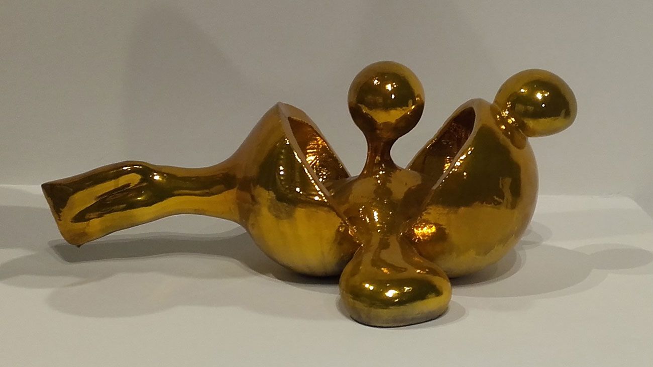 Inauguró en San Telmo una muestra de esculturas hechas con impresión 3D