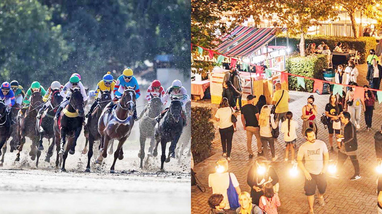 Con food trucks, DJs y visitas guiadas, el Hipódromo de Palermo se viste de gala