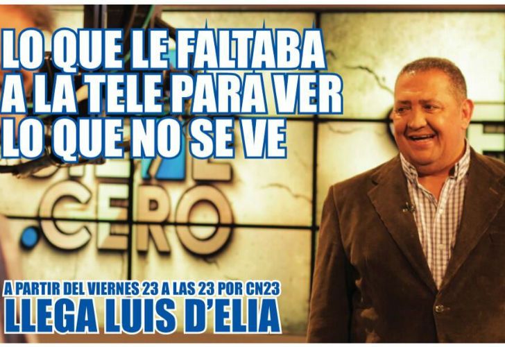 Garfunkel no quiere a D´Elía en CN23