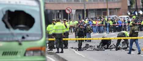 Estalló un coche bomba en Bogotá