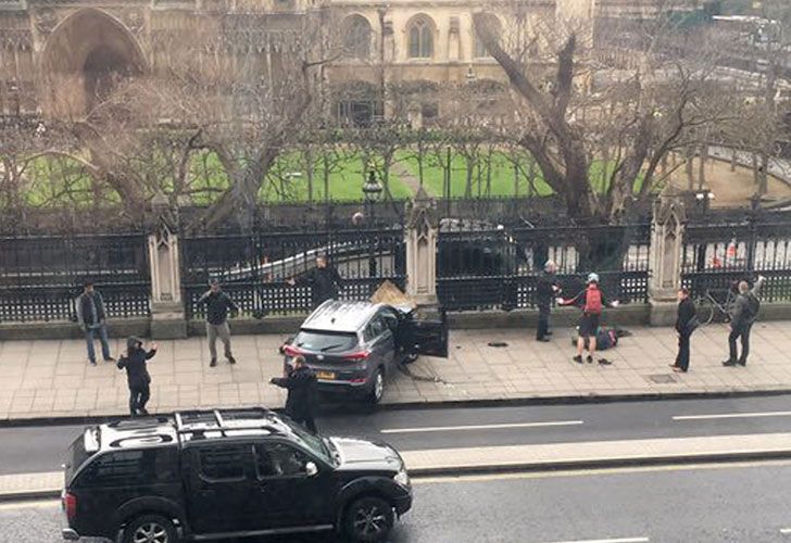 Video | El momento del atentado en Londres que se atribuyó ISIS