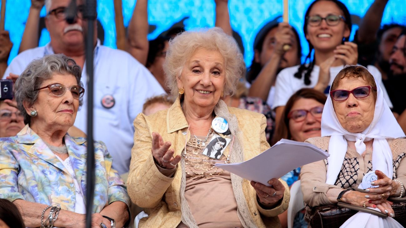 Abuelas de Plaza de Mayo confirmó que volverán a marchar el próximo 24 de marzo