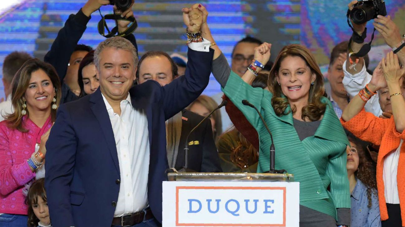 Iván Duque se impuso en el balotaje y será el próximo presidente de Colombia