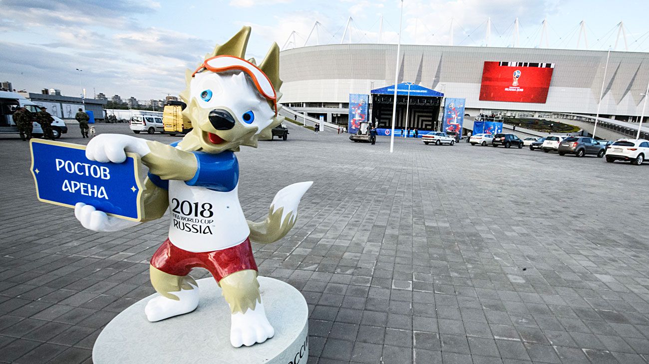 Rusia 2018: prohíben las botellas y los ‘palitos de selfie’ en los estadios