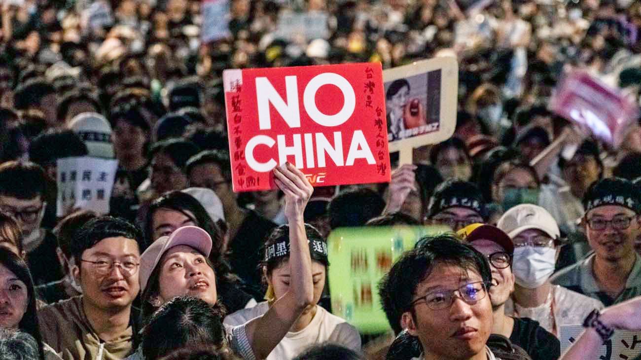China: “situación peligrosa de guerra” con Taiwán