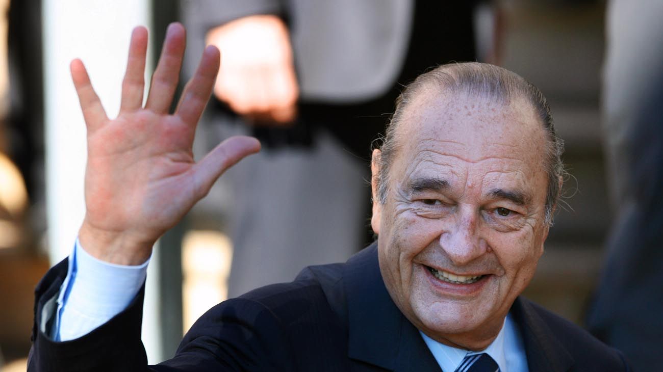 Murió el expresidente francés Jacques Chirac