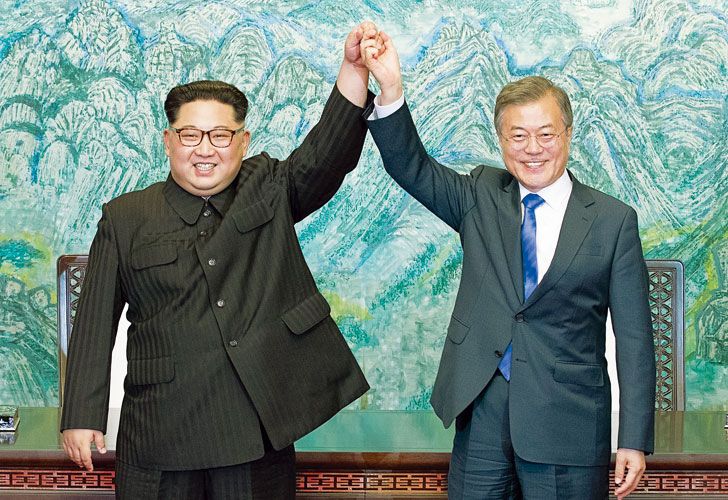 Las dos Coreas se comprometen a la paz y la desnuclearización