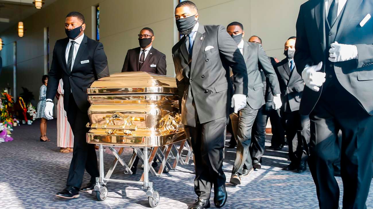 Estados Unidos: solemne funeral de George Floyd en Houston