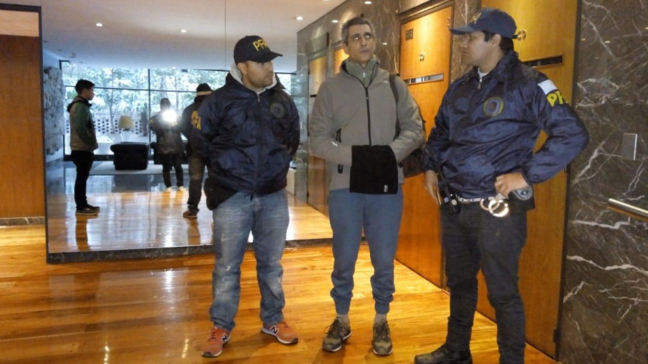 Así detuvieron a Roberto Baratta