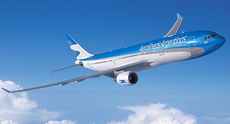 Aerolíneas Argentinas extiende hasta abril los vuelos directos de Córdoba a Aruba