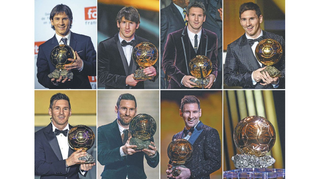 Messi, sin Balón de Oro tras 17 años