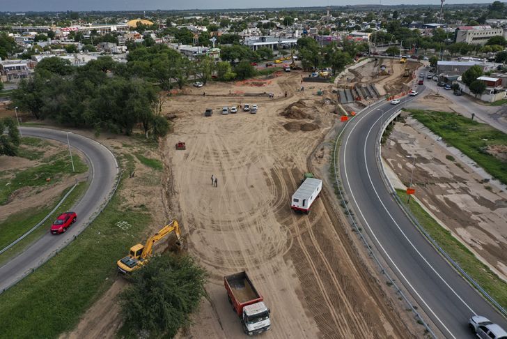Avanza la obra que conectará Circunvalación con Villa El Libertador