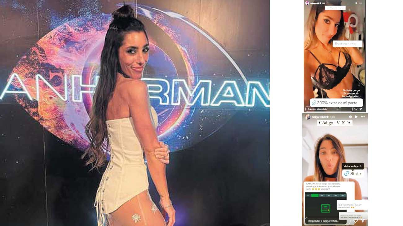 Allanaron a Catalina Gorostidi por promocionar apuestas ilegales