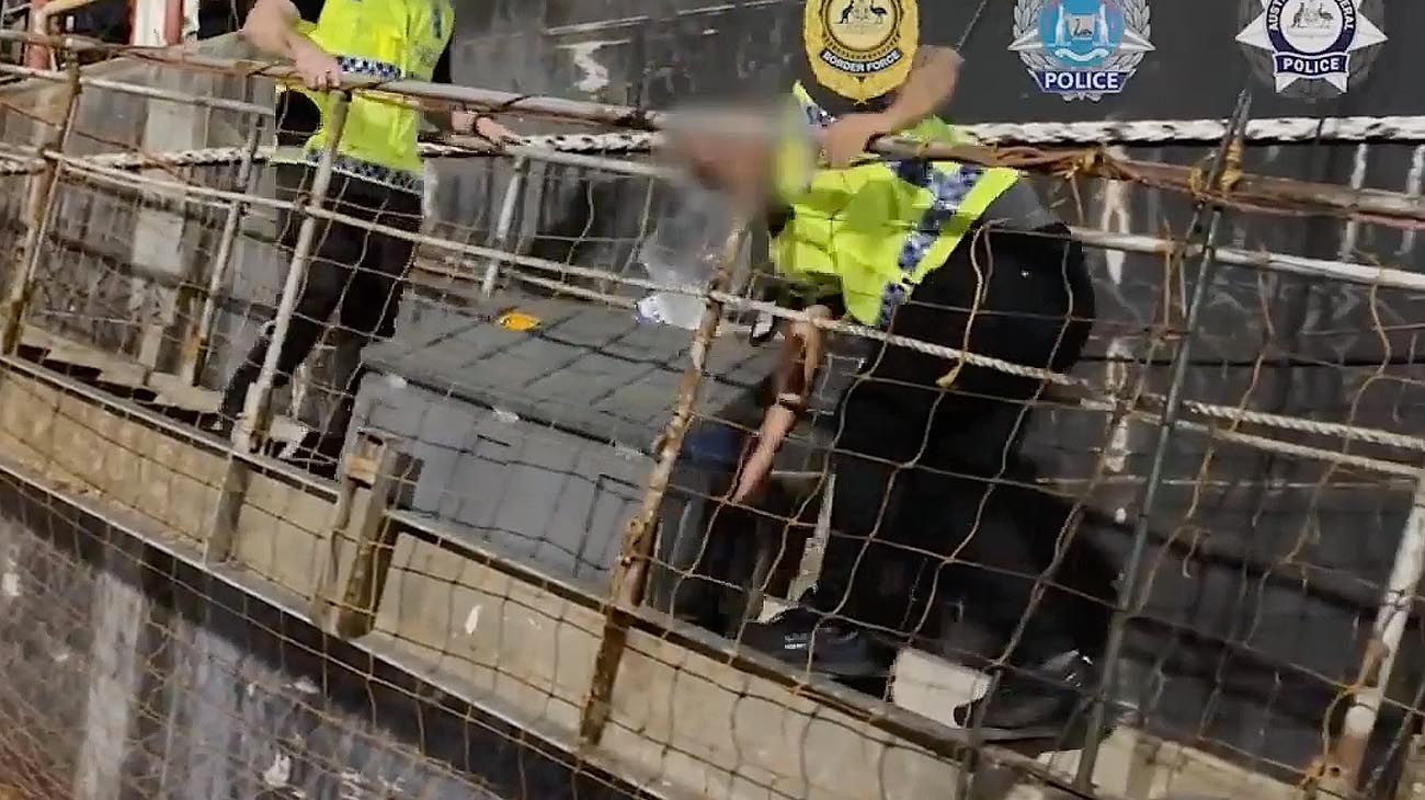 Australia: encontraron más de 800 kilos de cocaína en un barco proveniente de Argentina