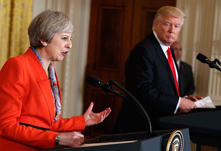 Sanciones a Rusia, Brexit y OTAN: las definiciones de Trump y May