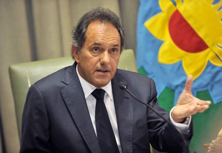 ¿Qué te pasha Scioli, estás nerviosho?