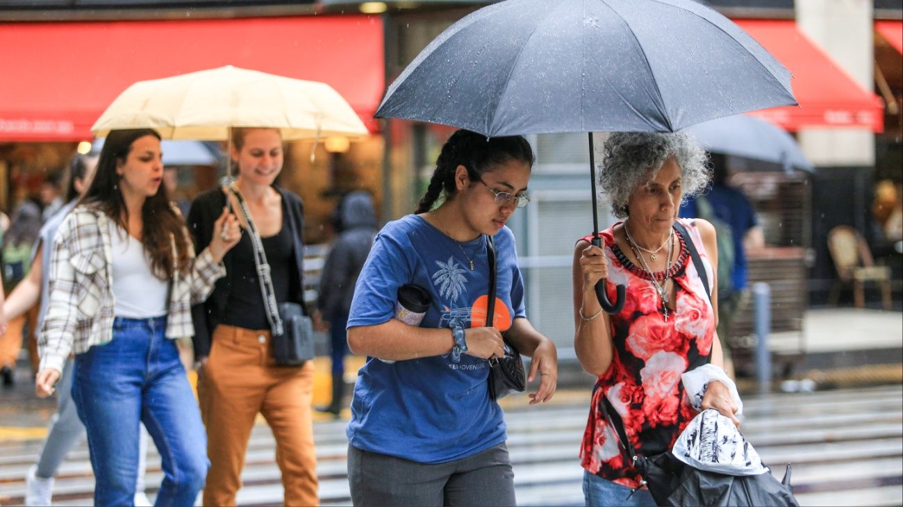 El SMN emitió alerta por tormentas y granizo en Buenos Aires y otras ocho provincias