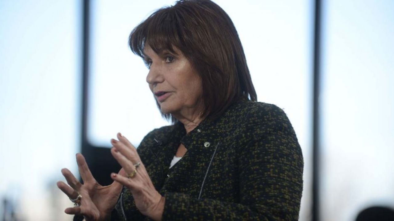 Patricia Bullrich: "Los delincuentes están otra vez empoderados y creen que la calle es de ellos"