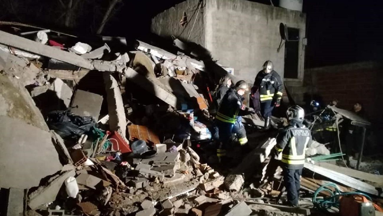 Derrumbe en Lomas de Zamora: dos mujeres perdieron la vida