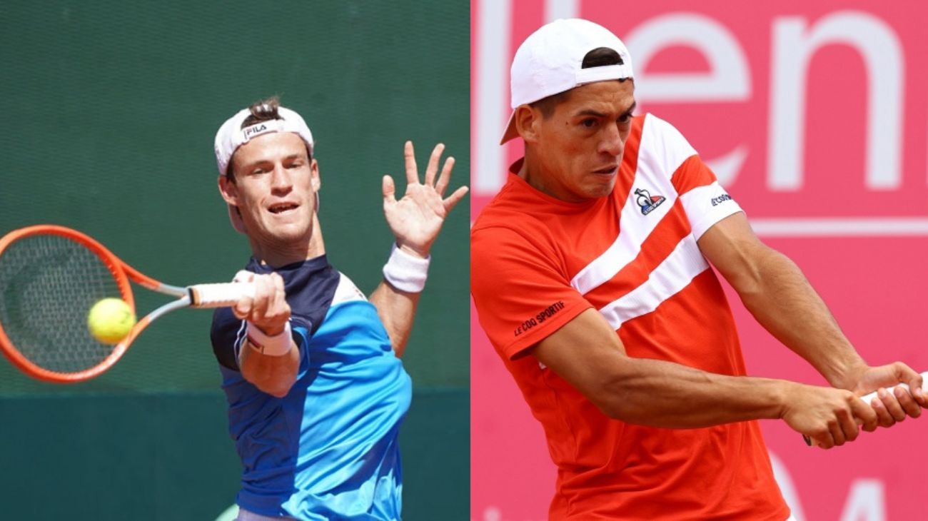 Diego Schwartzman sigue en carrera, pero se despidió Sebastián Báez