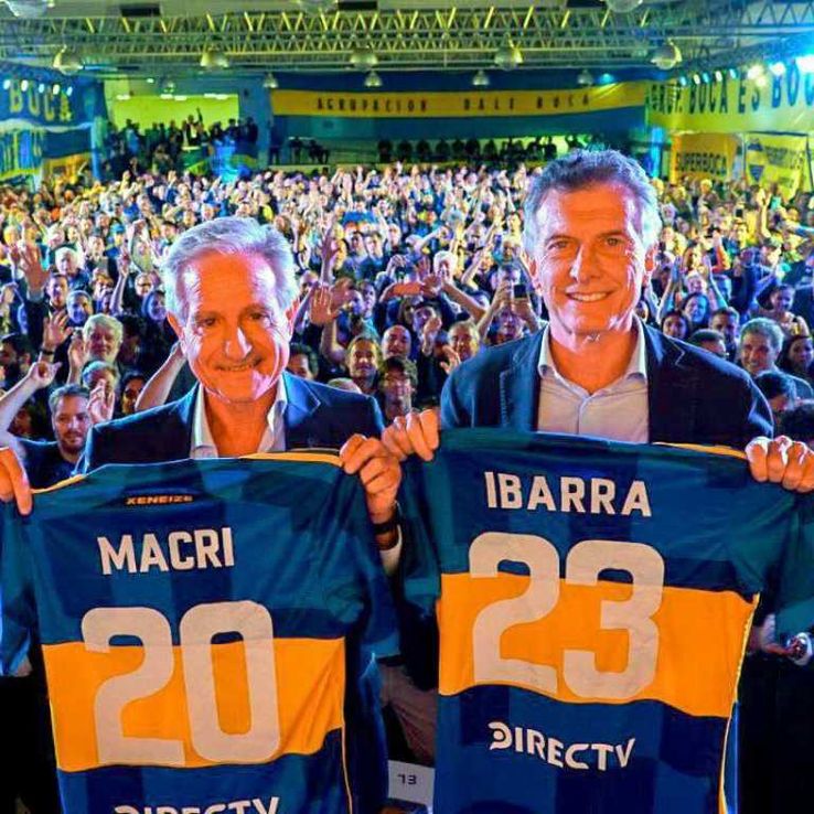 Boca: Mauricio Macri oficializó su candidatura a vice de la lista opositora
