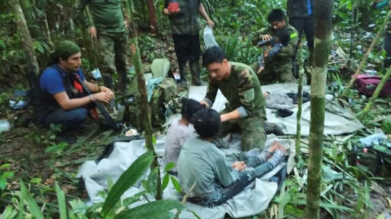 Los chicos de Colombia: la emoción de los abuelos y el rol clave de Wilson, el perro rastreador que ahora está perdido