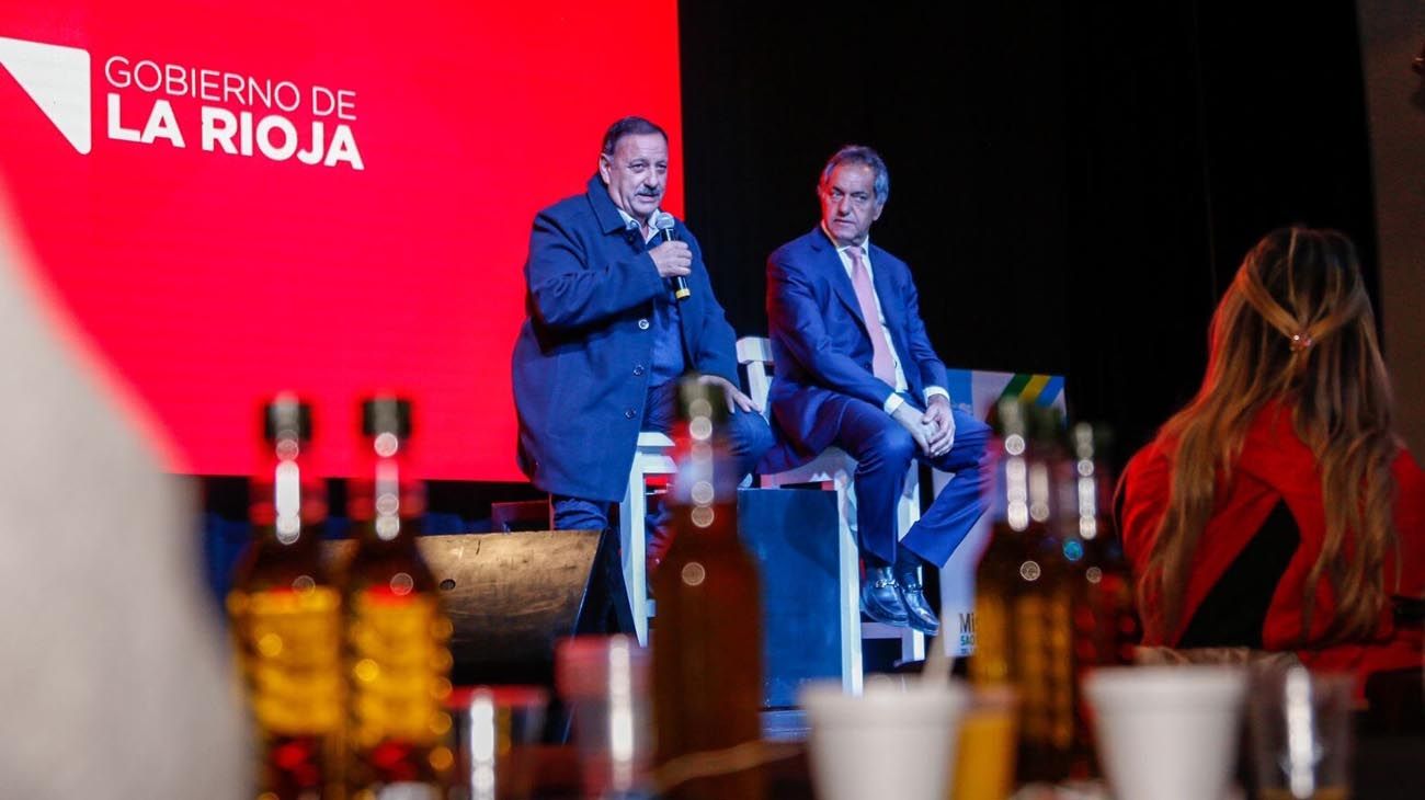 Ricardo Quintela recibió a Daniel Scioli y empresarios brasileños para promover el intercambio comercial