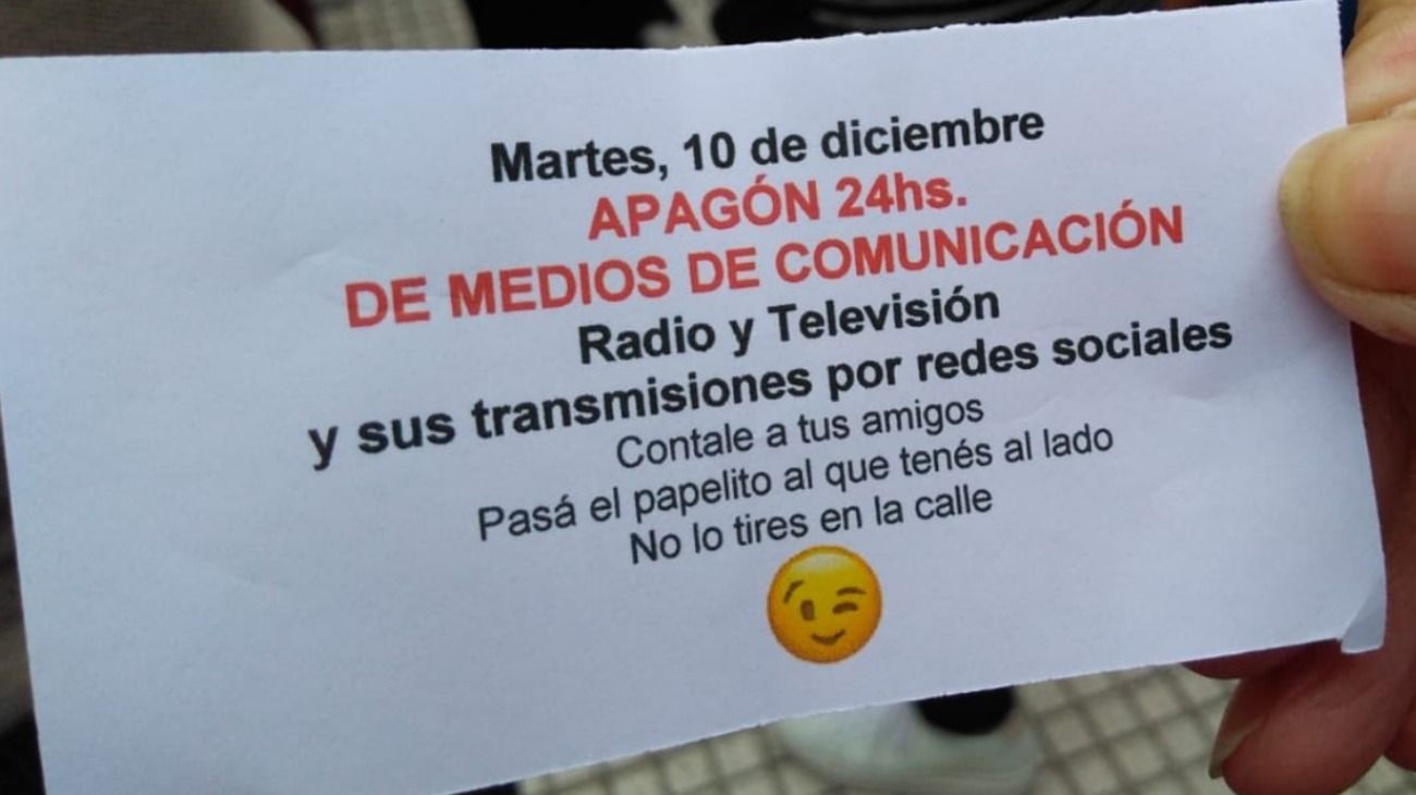 Macristas llaman a no mirar tele el día de la asunción de Alberto Fernández