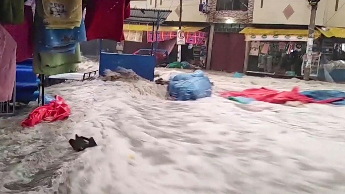Tormenta torrencial deja 4 muertos en Bolivia