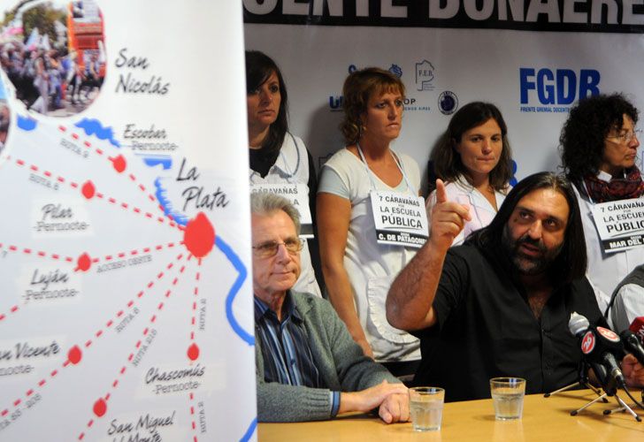 Docentes bonaerenses volverían al paro la semana que viene