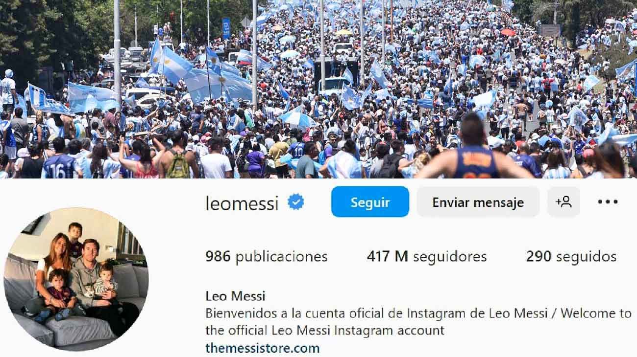 Messi, la (des)territorialización del festejo