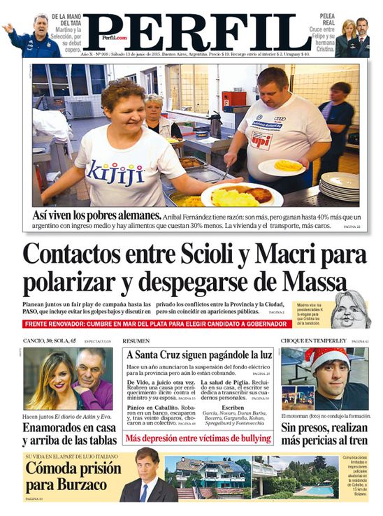 Contactos entre Scioli y Macri para polarizar y despegarse de Massa